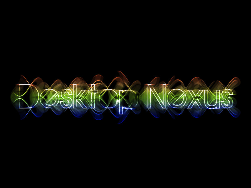 Text with Light Effects — Black