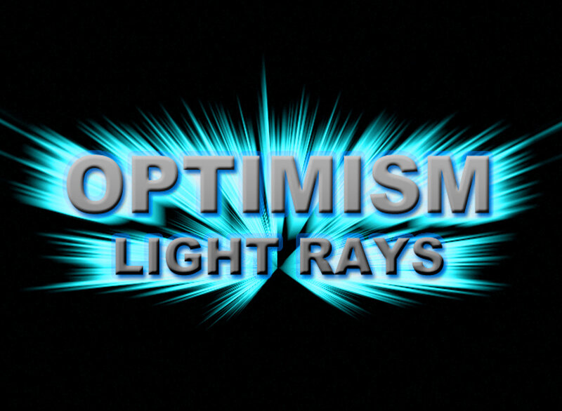 Text with Light Rays