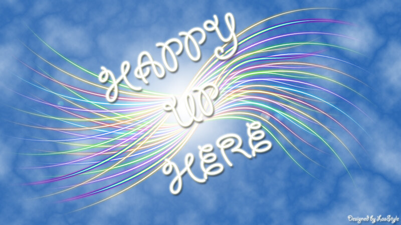 Text with Light Streaks