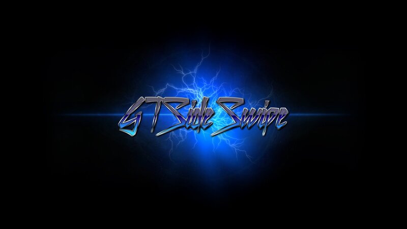 Text with Lightning Effect — Blue