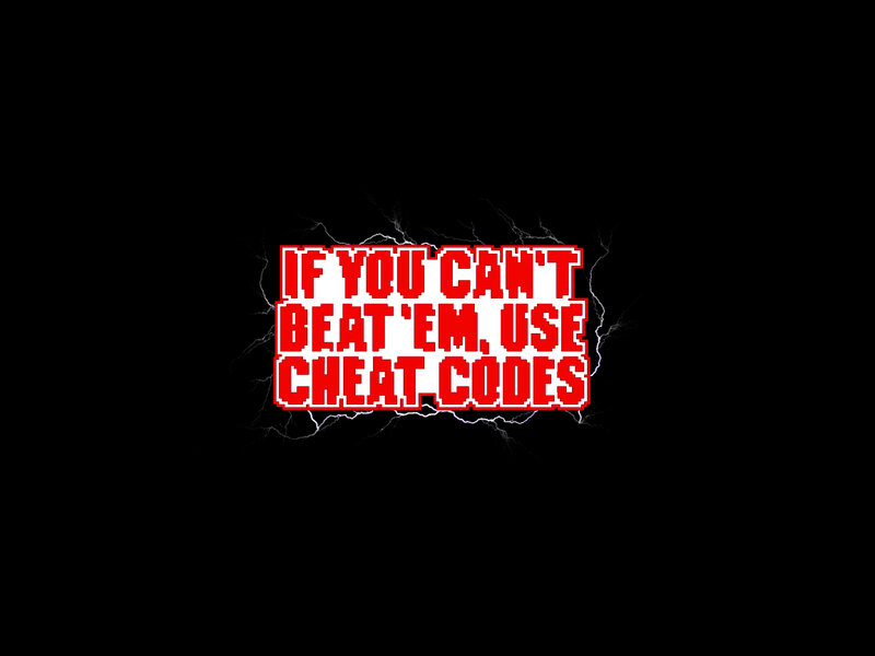 text with lightning effect