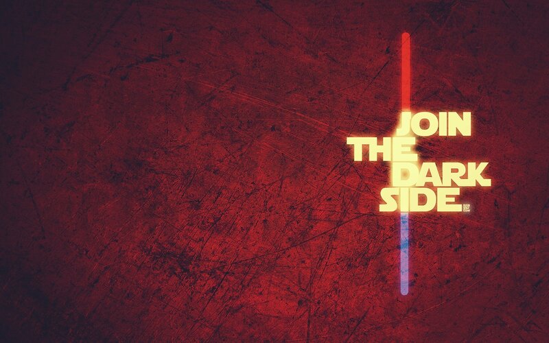 Text with Lightsaber