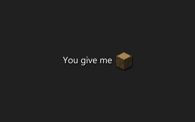 Text with Log Block — Black