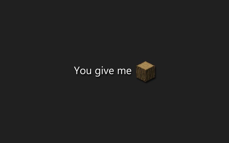 text with log block