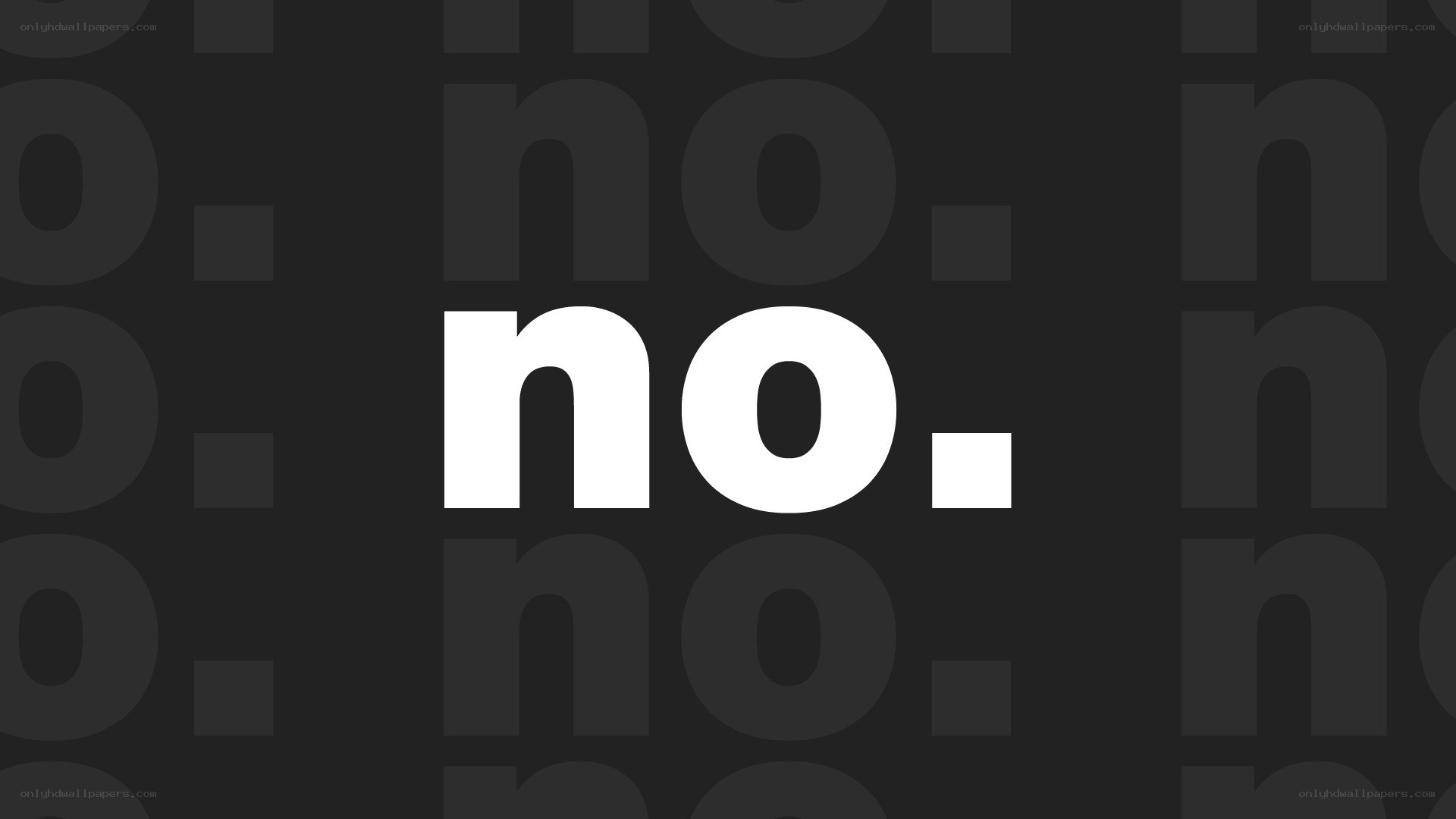 text with no on dark background