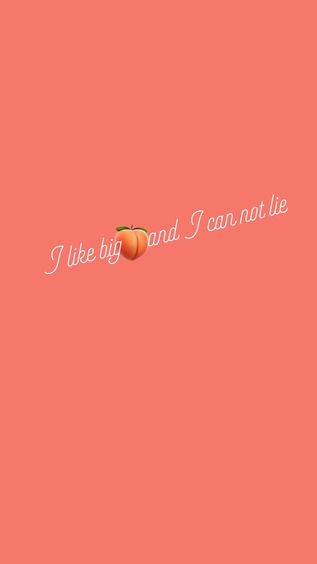 Text with Peach Emoji — Coral