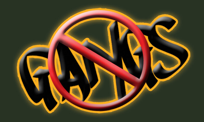 Text with Prohibition Symbol