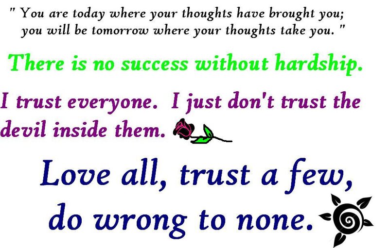 Text with Quotes