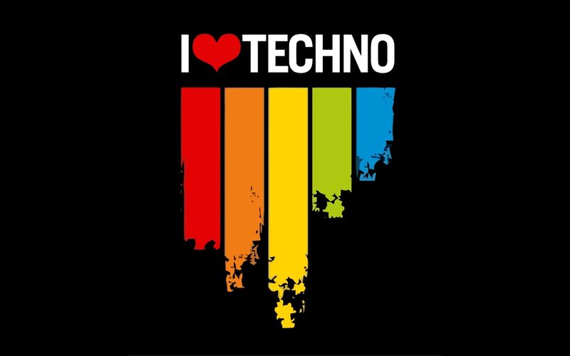 Text with Rainbow Bars