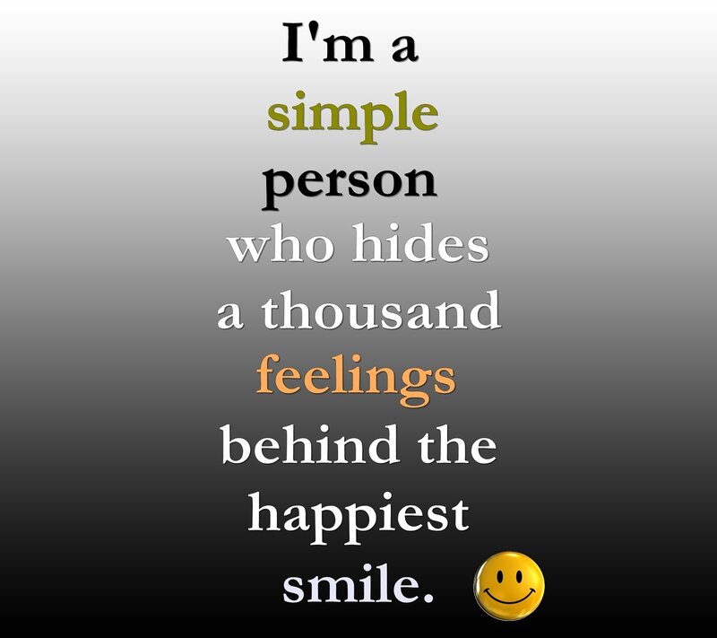Text with Smiley Face — Gray, Reflective