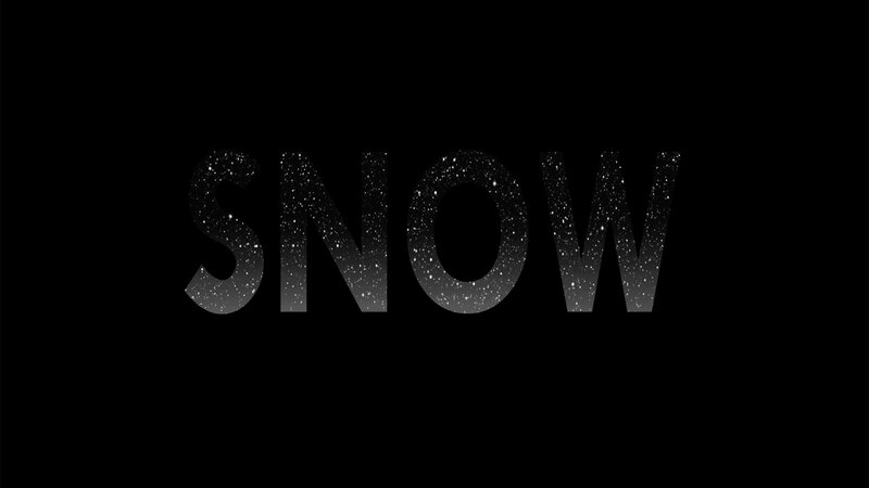 Text with Snow Effect