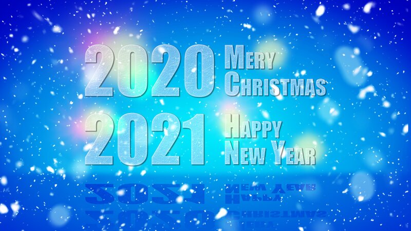 Text with Snowfall