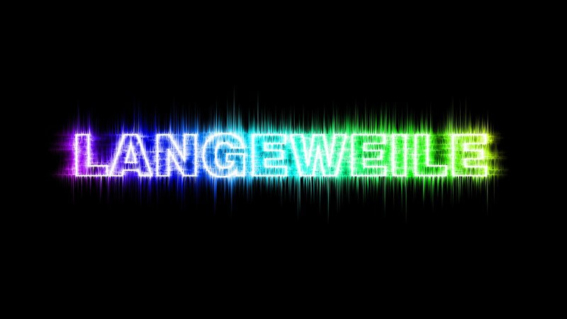 Text with Soundwave Effect