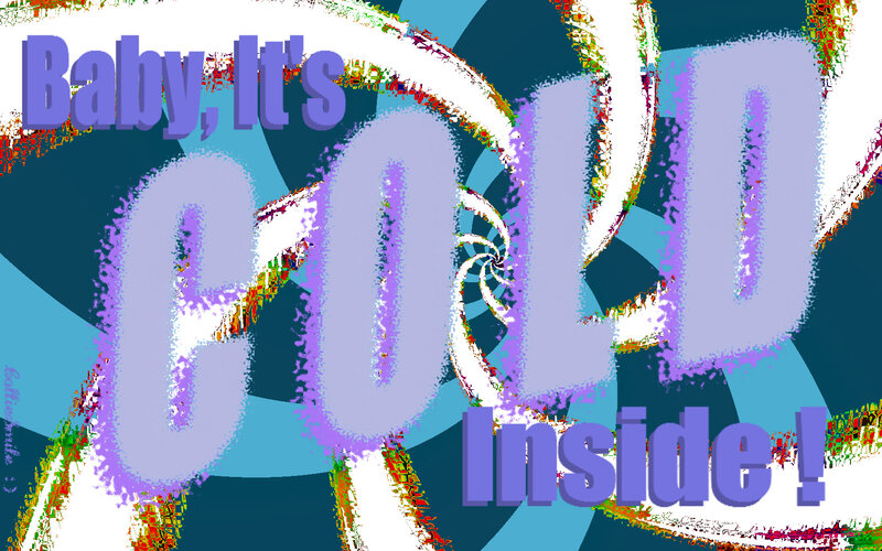 Text with Spiral Background