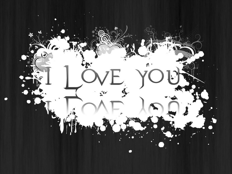 Text with Splatter Design