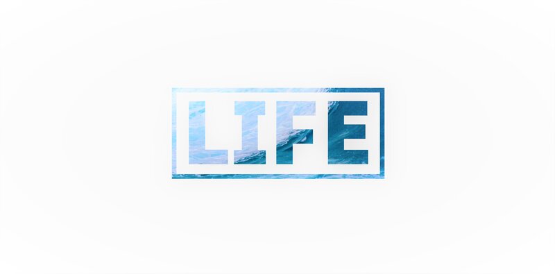 Text with Wave Pattern