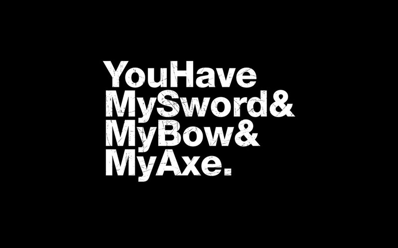 text with weapons