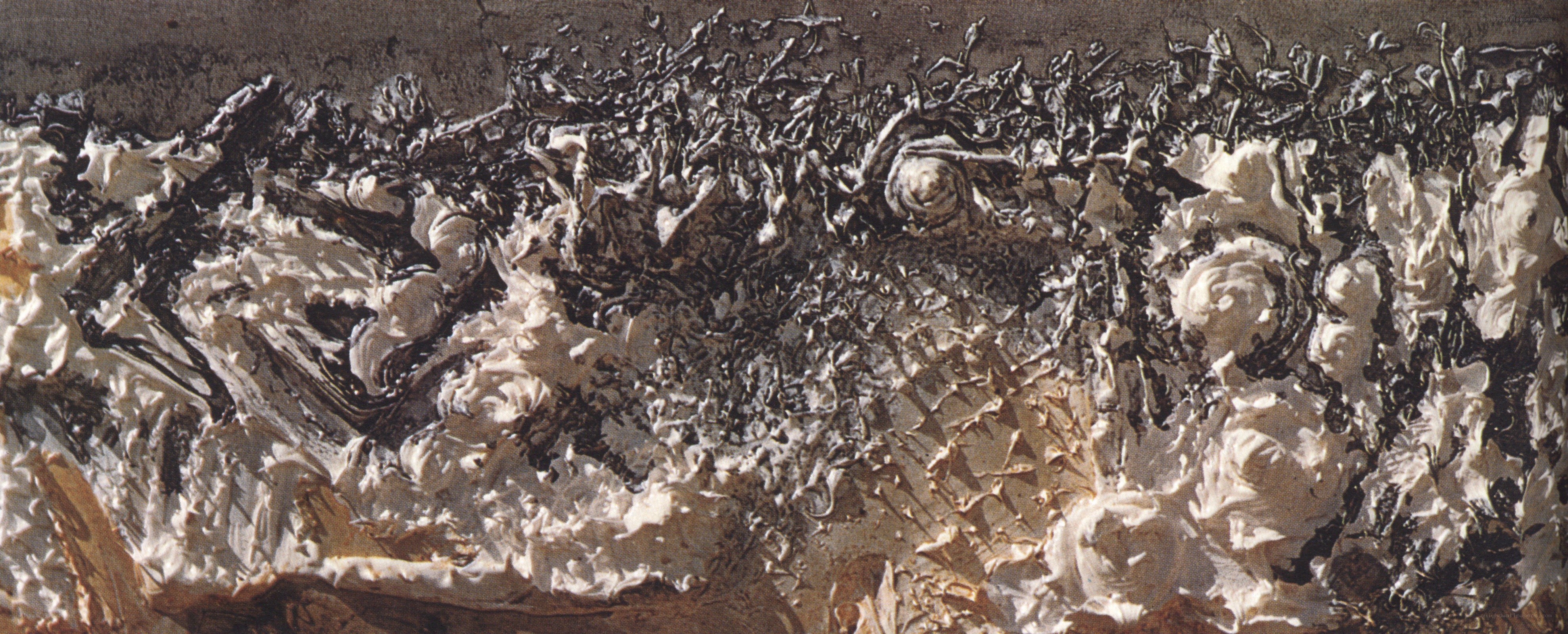 textured abstract painting
