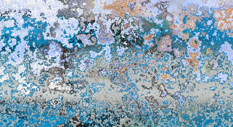 Textured Abstract Pattern — Blue
