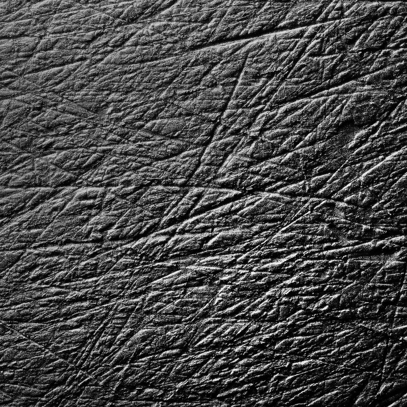textured black and white surface