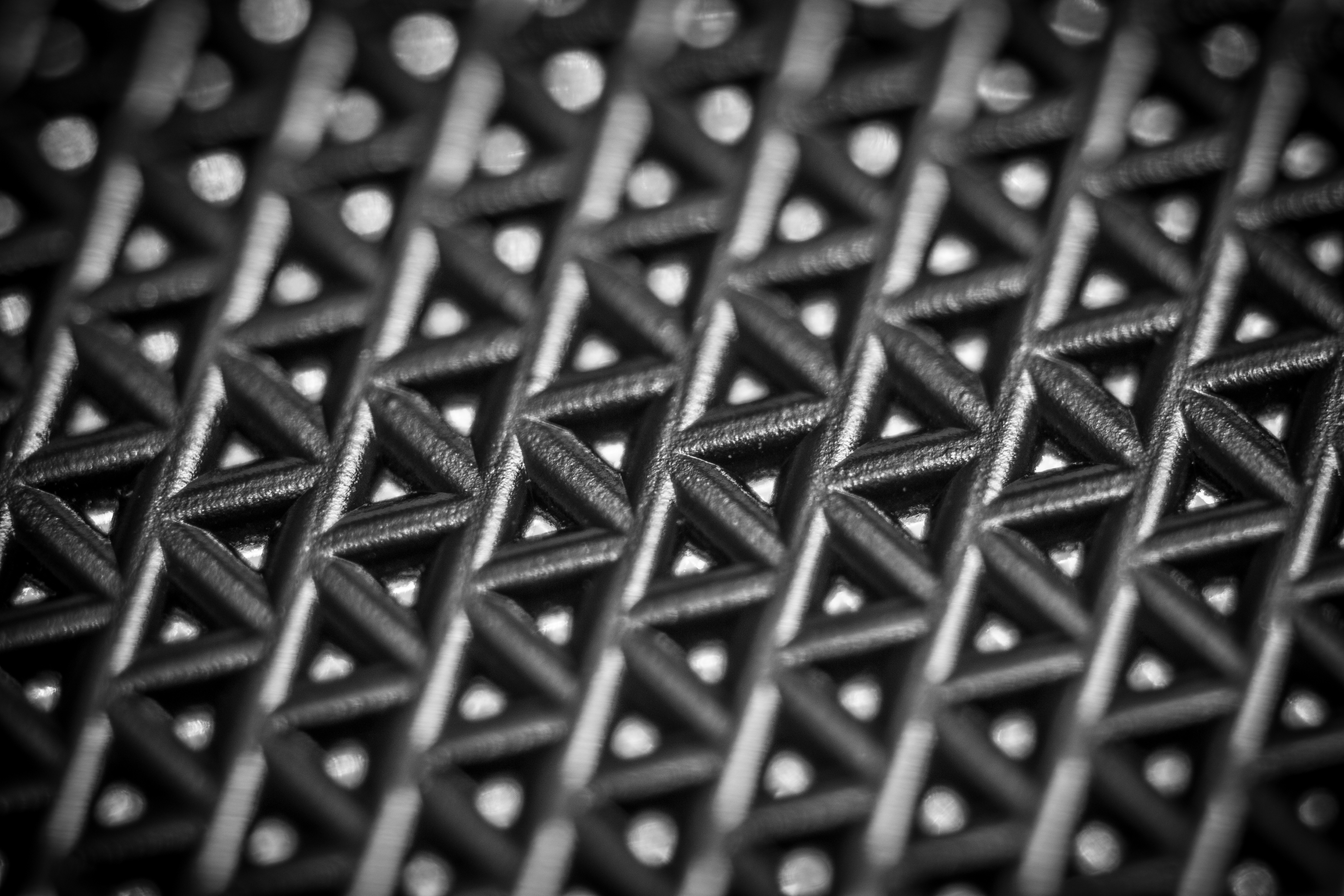 textured black grid pattern