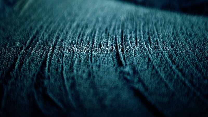 textured blue fabric surface