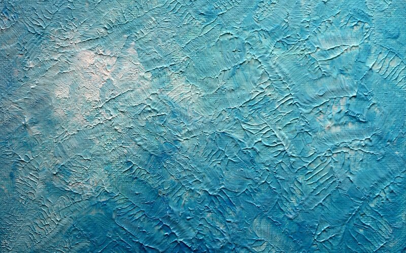 Textured Blue Paint