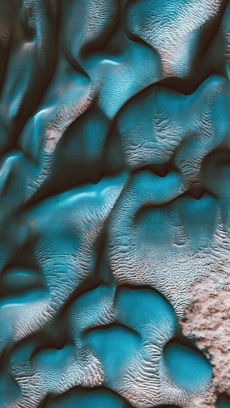 Textured Blue Surface — Abstract