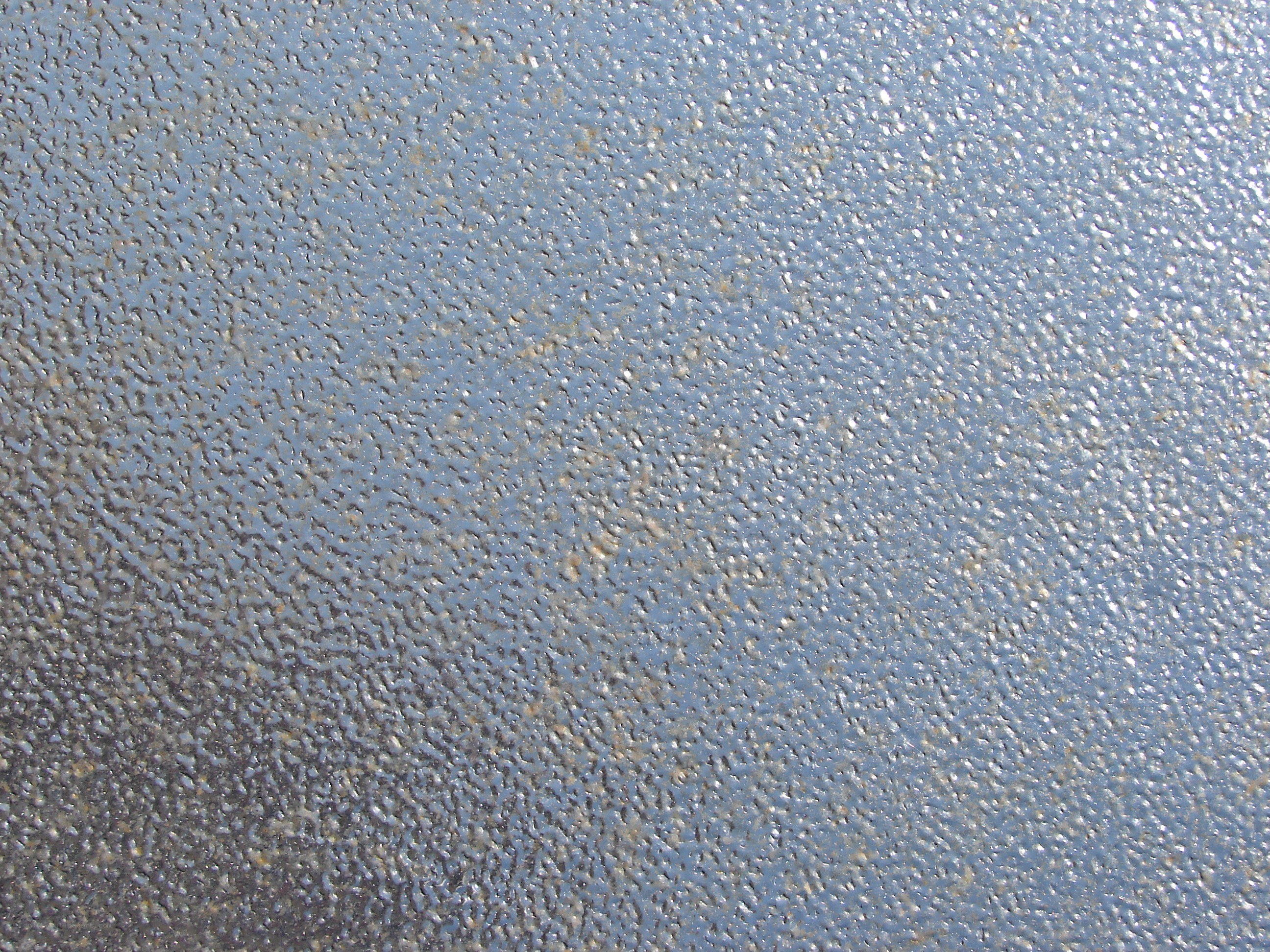 textured blue surface