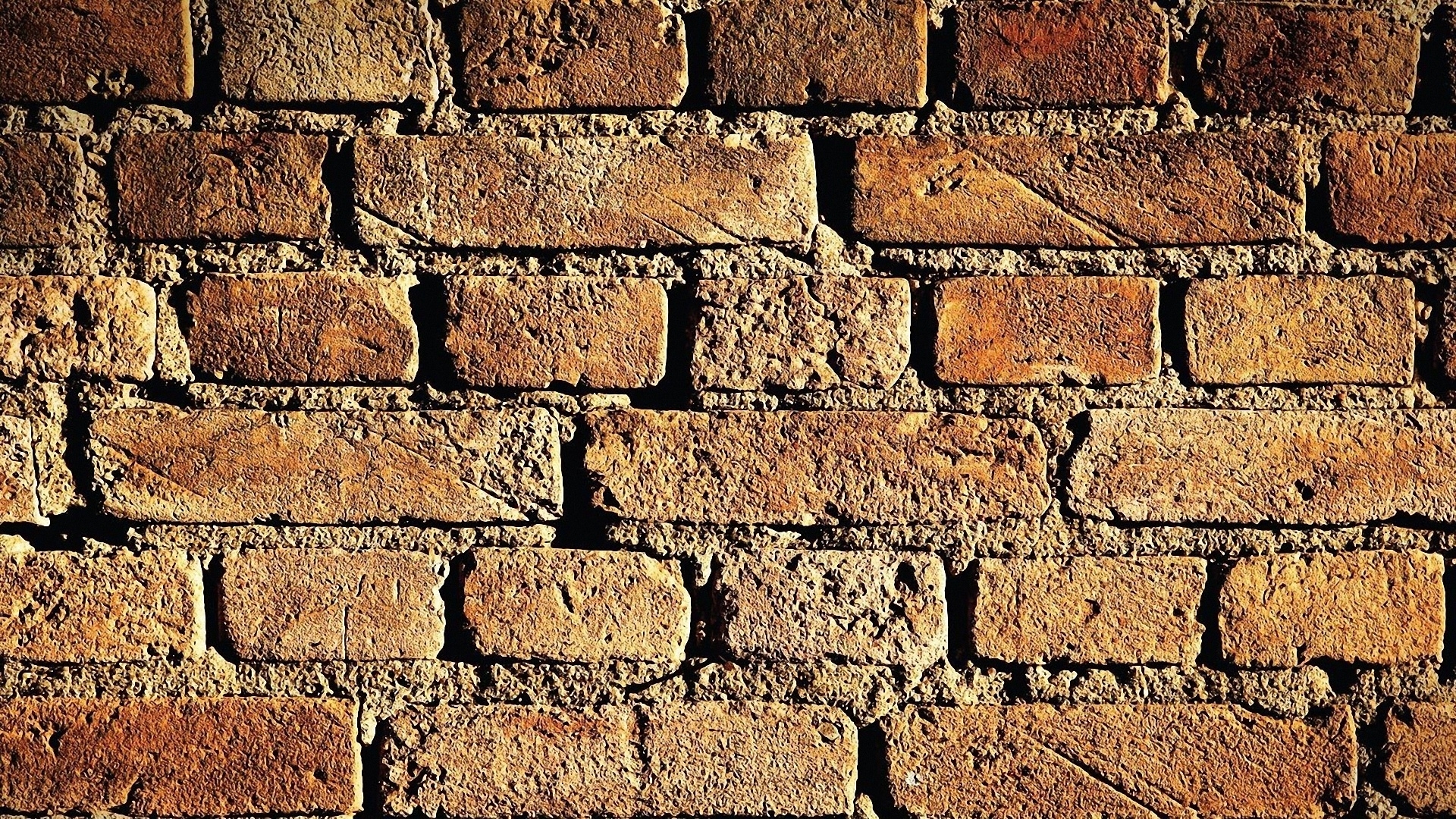 textured brick wall surface