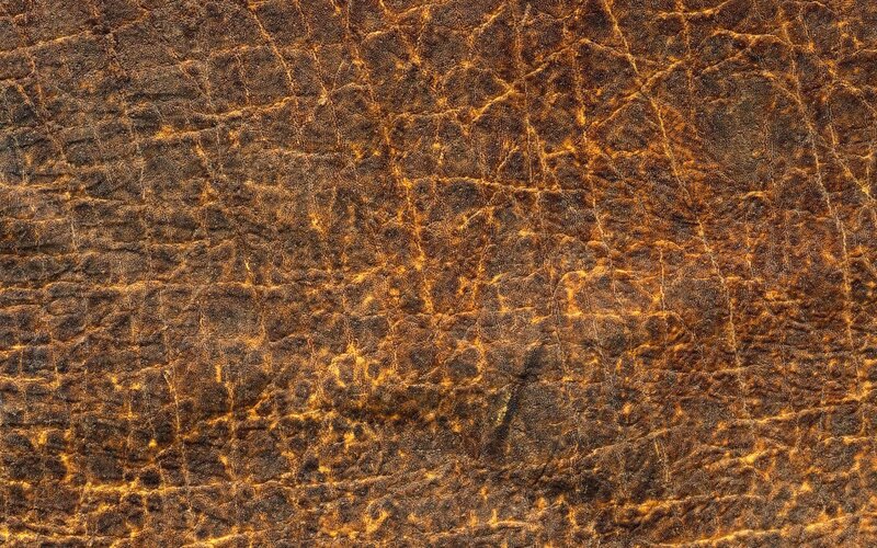 textured brown leather surface