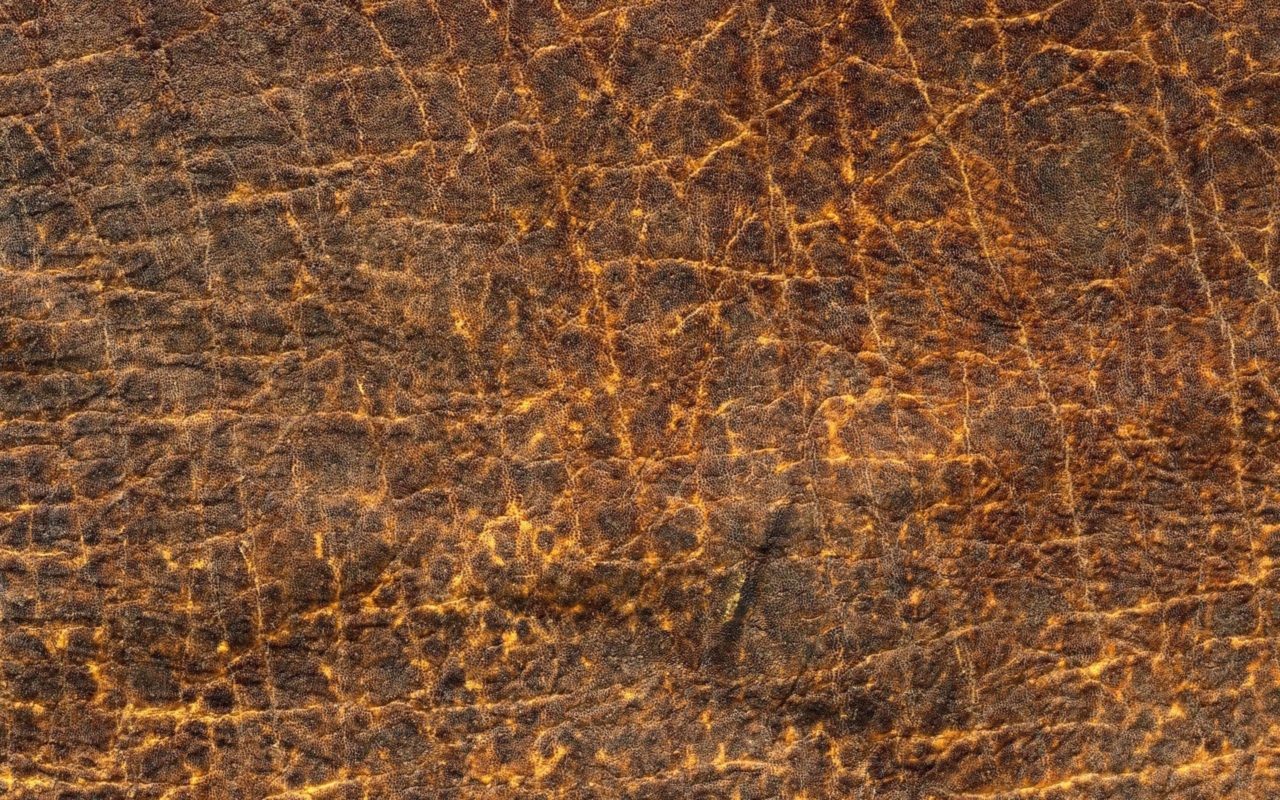 textured brown leather surface