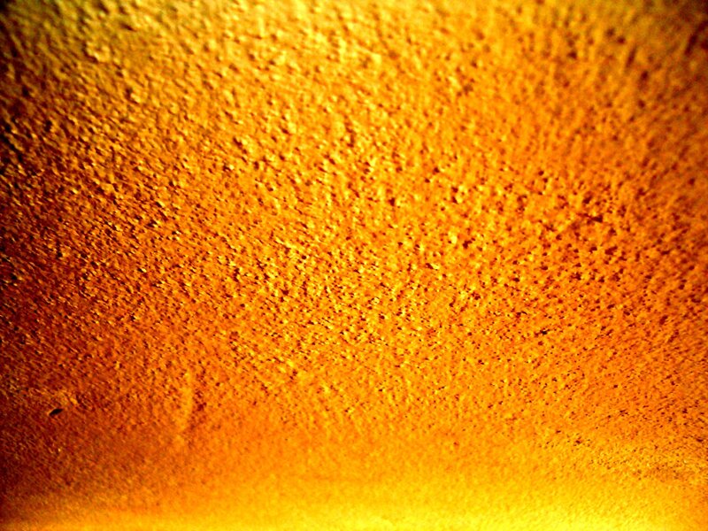 textured ceiling surface