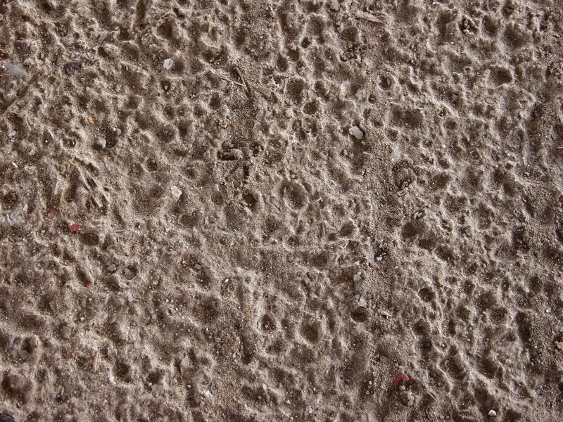 textured concrete surface