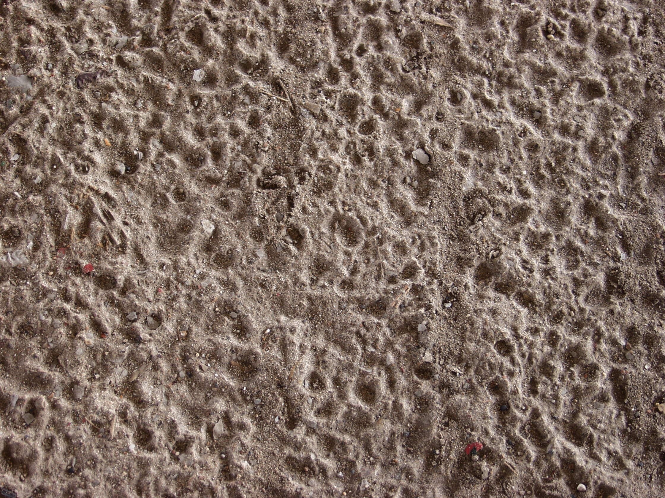 textured concrete surface