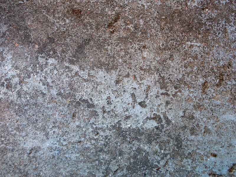 textured concrete surface
