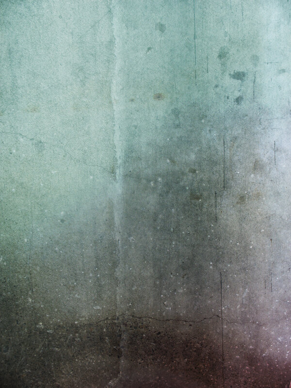 Textured Concrete Wall — Green