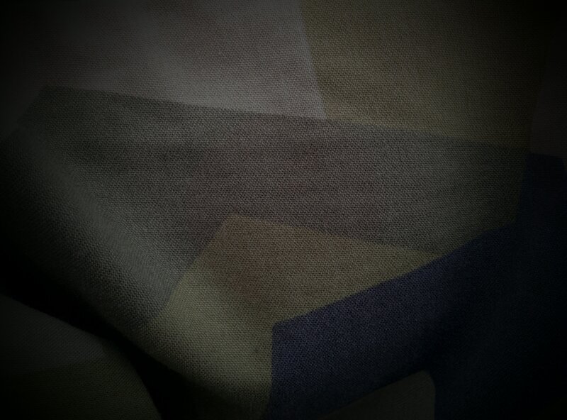 Textured Fabric Pattern — Gray, Dark