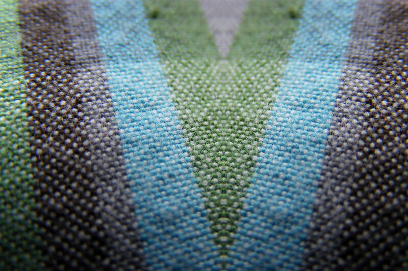 Textured Fabric Pattern — Green