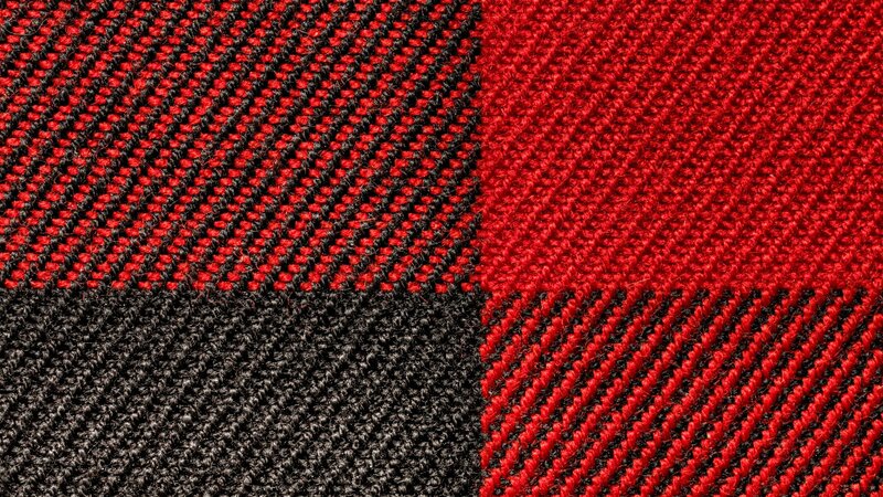 Textured Fabric Pattern — Red