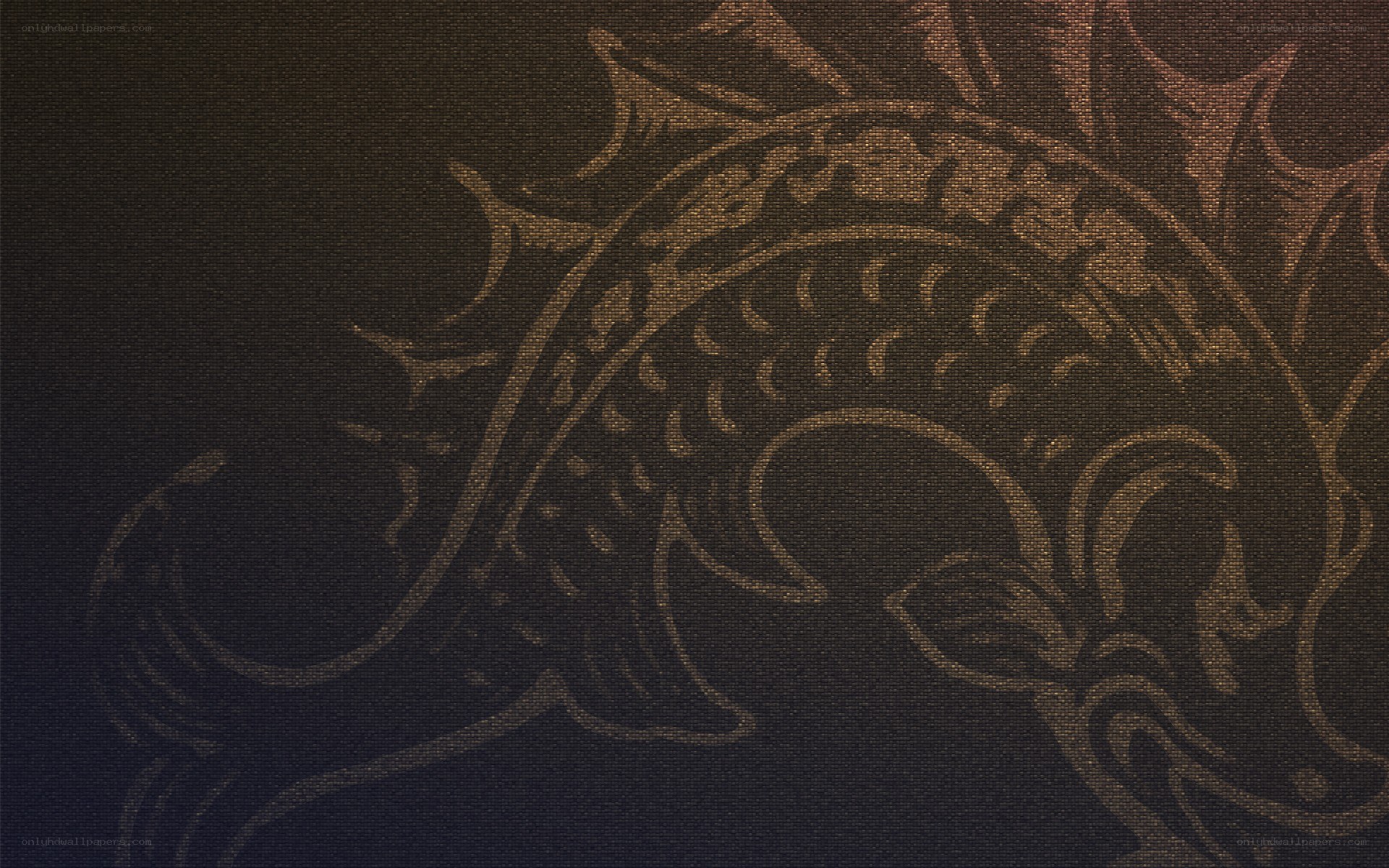 textured fish pattern