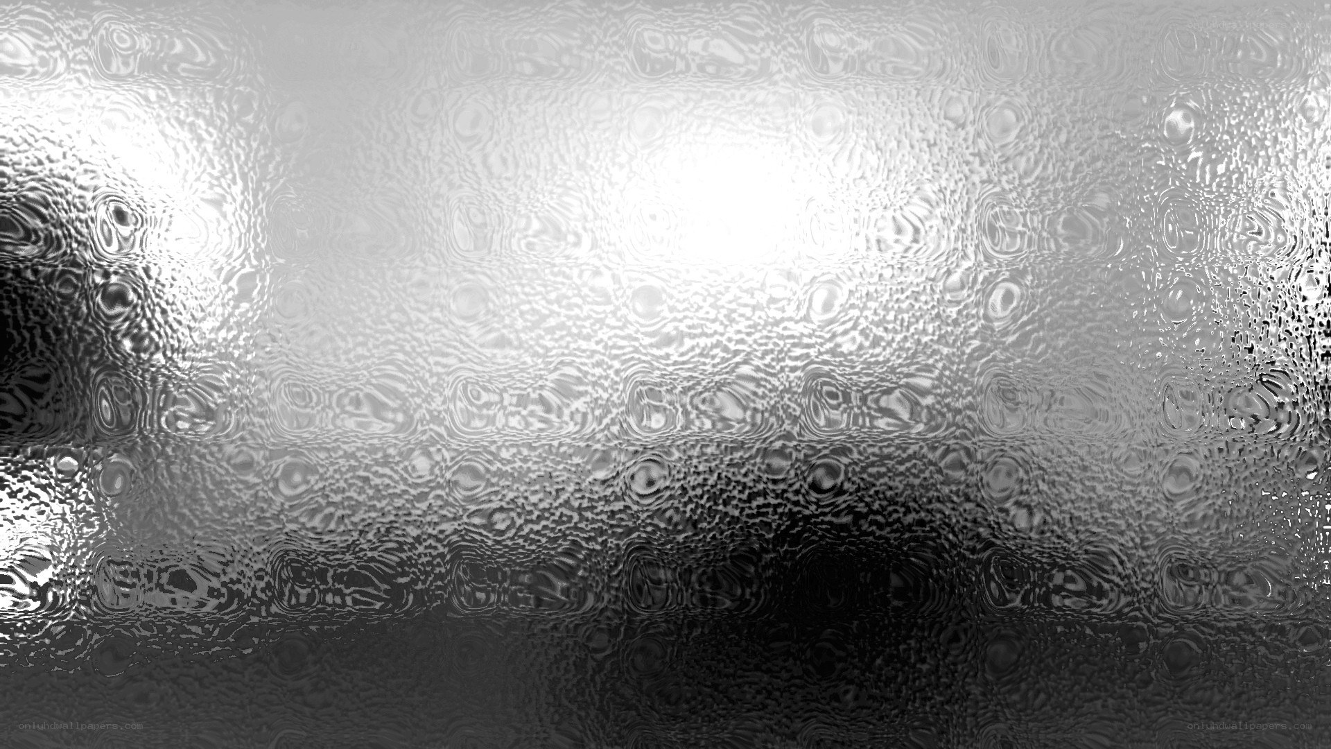 textured glass surface