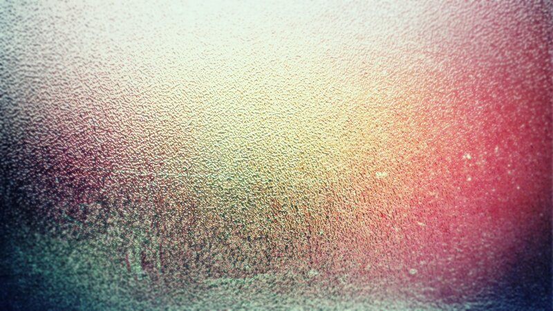 Textured Glass Surface — Red