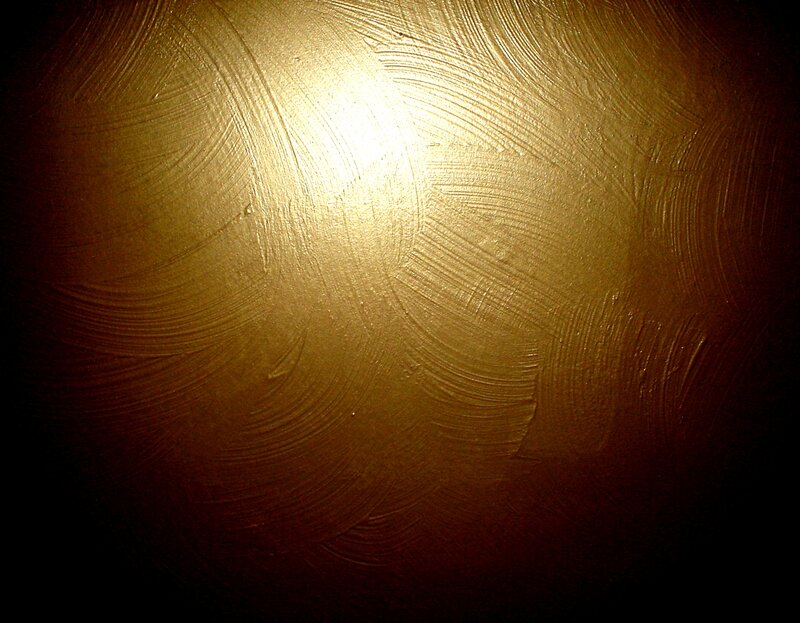 Textured Gold Surface — Dramatic