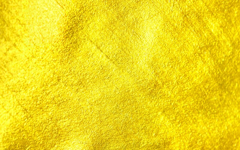Textured Gold Surface — Yellow