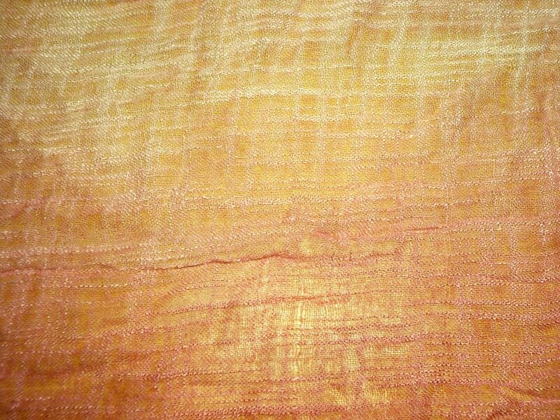 textured golden fabric