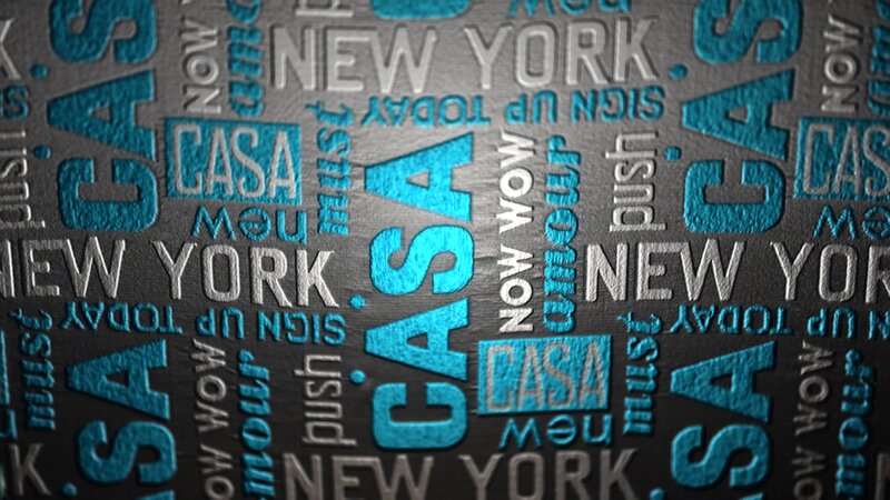 textured graphic with repeated words