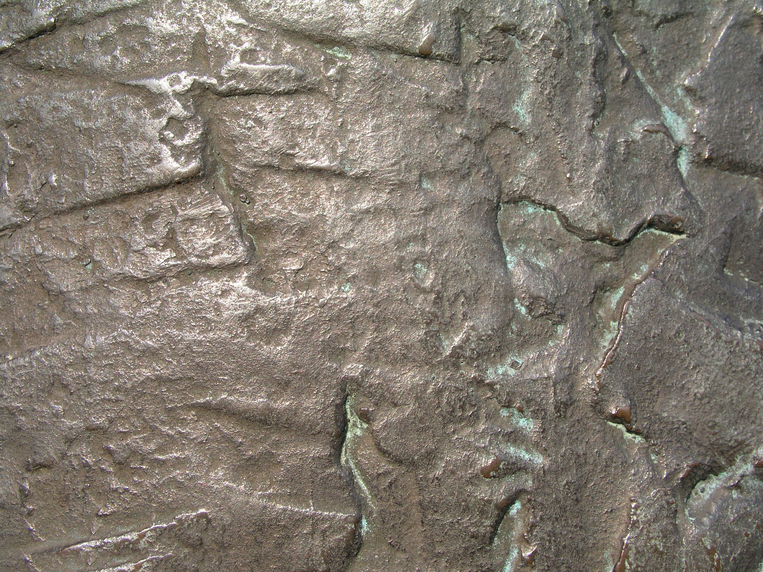 textured metal surface