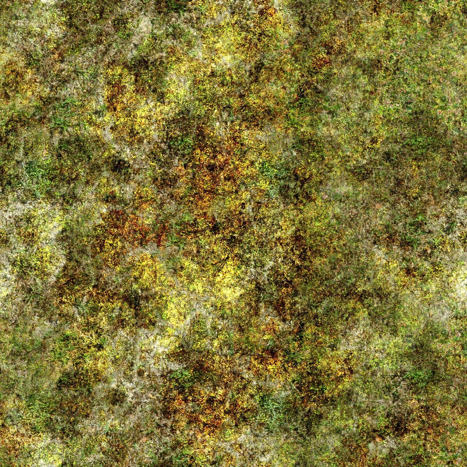 textured mossy surface