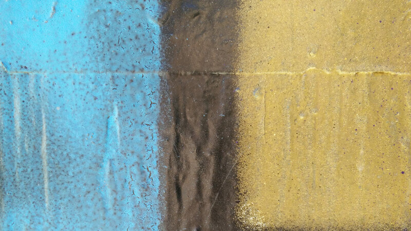 Textured Painted Surface — Blue